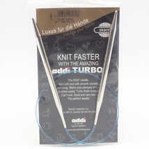 addi Knitting Needle Turbo Circular Skacel Exclusive Blue Cord 24 inch US 10.75 - £23.70 GBP