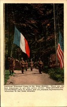 Vintage Military Postcard -American Transport Camp In Aisne District. Ww 1 BK39 - £3.95 GBP