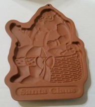 1992 Santa Claus Longaberger Cookie Mold New in Original Package 7x4.5 - $13.10