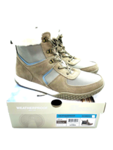 Weatherproof Chloe Sneaker Boots - Tan / Blue, US 10M - $26.98