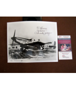 CHUCK YEAGER SPEED OF SOUND ACE PILOT SIGNED AUTO VTG MUSTANG P-51D PHOT... - €257,91 EUR