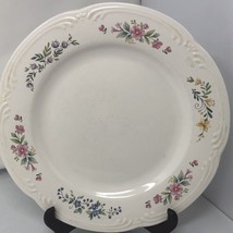 Pfaltzgraff Meadow Lane Dinner Plate Vintage USA White Floral Stoneware ... - €17,36 EUR