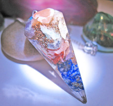 Haunted PENDULUM ORGONE DETECT POS NEG ENERGIES MAGICK REIKI WITCH Cassia4  - $35.00