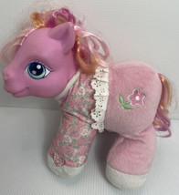 My Little Pony So Soft Pony Pink Rose Blossom 2003 Hasbro Giggles Works - £8.66 GBP