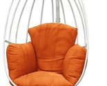 Outdoor Hanging Egg Swing Chair With Stand,Aluminum Frame Heavy Duty Por... - £405.36 GBP