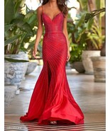 Sherri Hill Crystal Embellished Evening Dress Size One Size - $291.06
