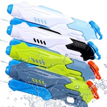 4 Pack Water Squirt Guns, Super Water Blaster Toys For Kids Teens With Capacity  - £22.44 GBP