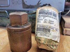 U614X000P0210 COVERED NUT GE COPPER (1.25-8N MOD) NEW RARE $99 - $96.48