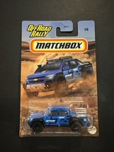 Matchbox ‘16 Chevy Colorado Xtreme Matchbox Off Road Rally 1/6 Blue New ... - $5.99