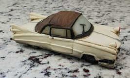 K&#39;s Collection White Vintage Car Display Model Paperweight - £7.27 GBP