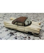 K&#39;s Collection White Vintage Car Display Model Paperweight - £7.26 GBP