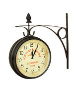 Kensington Station Double Side Clock Large - $83.00