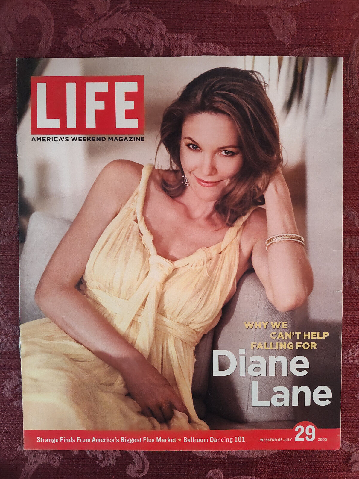 Primary image for Rare LIFE Magazine July 22 2005 DIANE LANE