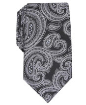 Tasso Elba Men&#39;s Severino Paisley Silk Tie in Black-O/S - £11.73 GBP