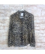 The Shirt Rochelle Behrens Leopard Print Size XS - $39.59