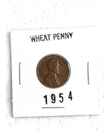 1954 Wheat Penny Rare Coin - $307.87 MXN