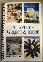 A Taste of Greece &amp; More 1998 Recipe Book by The Daughters of Penelope Pieria - £11.13 GBP