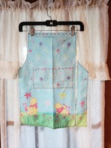 Child Lined Cotton Apron w/Pockets-Winnie the Pooh (Green) - Child Large... - £10.38 GBP