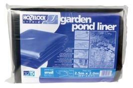 Hozelock Black PVC 20Mil Thick PVC Pond Liner, Cut To Size with Instruct... - £31.11 GBP+