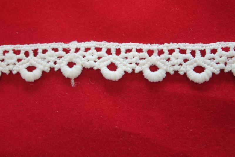 SWEET TRIMS ART. LACE LACE TAPE MACRAMATE HIGH 1cm SWEET TRIMS ART. 6003... - $1.14
