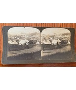 San Francisco CA California Disaster,  Ft. Mason Tent City Stereo View - €8,64 EUR