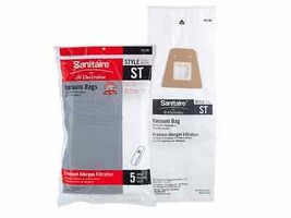 Genuine Eureka Sanitaire Style ST Cloth HEPA Vacuum Cleaner Bags 63213B-10 OEM - £6.57 GBP+
