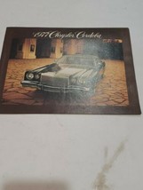 1977 Chrysler Cordoba Dealership Brochure - £6.99 GBP
