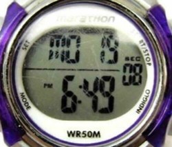 Marathon By TimeT5K816 WT50M Date Sport LCD Watch Digital Quartz New Batt. - £23.74 GBP