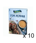 Blå Band Five Pepper Sauce 10-pack (10x48 grams) - Classic Swedish Sauce... - $116.00