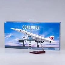 50CM 1:125 Scale Diecast British Airways Concorde Resin Airplane - £78.34 GBP+