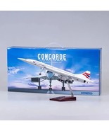50CM 1:125 Scale Diecast British Airways Concorde Resin Airplane - $133.13 CAD+