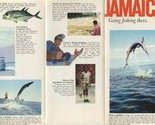 Jamaica Going Fishing There Brochure Play a Sailfish  - $17.82