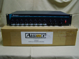 NOS DuKane Alliance AL801MM Microphone Mixer/Preamplifier PA Mixer Rackm... - $98.99