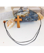Cross Crucifix made of olive wood  N°7 - $100.89 MXN