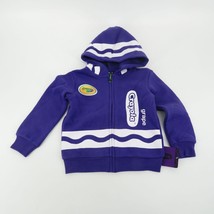 Crayola Toddler Boys Girls Grape Zip Up Hoodie Size 2T NWT $32 - £14.28 GBP