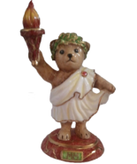 Halcyon Days Enamels Teddy Porcelain Dated 2000 - $88.90 CAD