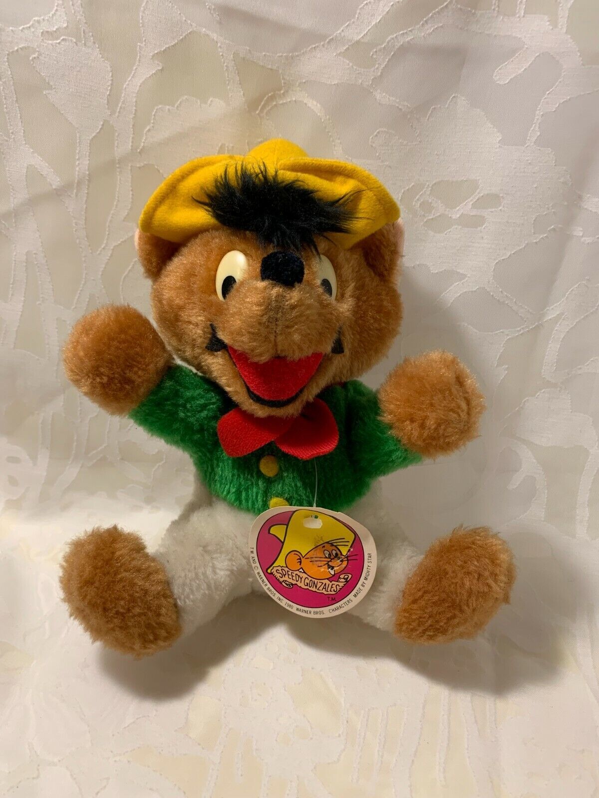 Primary image for Vintage 1971/1980 Speedy Gonzales Stuffed Animal Plush Warner Bros Mighty Star
