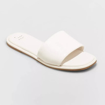 Women&#39;s Lulu Ultimate Comfort Slide Sandals ~ A New Day (Size 8) &quot;CREAM&quot;... - £14.55 GBP
