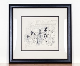 &quot;Opening Night&quot; Al Hirschfeld Signed Original Lithograph LE 97/350 - £934.30 GBP