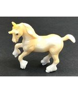 BREYER Stablemate Gold Clydesdale Unicorn Foal Horse - $64.53 MXN