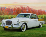 1957 Studebaker Golden Hawk Antique Classic Car Fridge Magnet 3.5&#39;&#39;x2.75... - $3.62