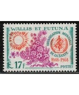 Wallis &amp; Futuna Sc# 169 WHO Anniversary issue MNH Postage (1968) - $4.52 CAD