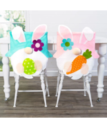 Set of 2 ~ Dining Chair Covers ~ GNOMES ~ Chair Back Covers ~ 24.75&quot; W x... - $30.78 CAD