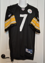 Pittsburgh Steelers # 7 Ben Roethlisberger Reebok Black Jersey XL +2 - $28.04