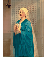 The Mother of Our Lord – 1879 Catholic American – 8.5x11&quot; - £9.27 GBP