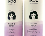 Ikoo Talk The Detox Shampoo &amp; Conditioner For All Hair Types 33.8 oz Duo - £69.09 GBP