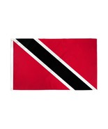 AES 3x5 Trinidad &amp; Tobago 210D Knitted Poly Nylon 3&#39;x5&#39; DuraFlag Fade Re... - $4.88