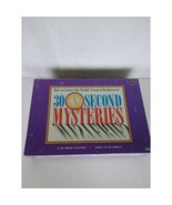 30 SECOND MYSTERIES - Brainteaser Game - Vintage 1995 University Games - $21.59 CAD