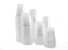AISLE 9 Disposable Translucent 7 Oz. Plastic Cups - 480 Count Mega Pack - £14.22 GBP