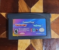 Connect Four/Perfection/Trouble (Nintendo Game Boy Advance, 2005) GBA Cartridge  - $7.39